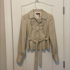 Taikonru khaki beige cotton blazer jacket